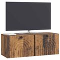 vidaXL Nástenná TV skrinka Nástenný Staré drevo 78,5 x 31 x 30 cm