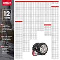 Snehové reťaze 12mm KN-100 AMiO-02115