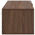 vidaXL Drevená skrinka 100,5 x 39 x 30 cm Hnedý dub Kompozitné drevo