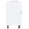 VidaXL Skrinka pod drez "Kalmar" Biela 60x46x81,5 cm Engineered Wood