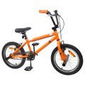 vidaXL BMX Bicykel 18 Palcov pre 7-10 rokov Oranžová