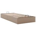 vidaXL Osmanský rám postele bez matraca kapučínový 80x200cm umelá koža