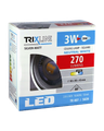 Bodové LED svetlo 3W TRIXLINE Ceiling TR 407 Strieborná