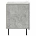 vidaXL Nočný stolík Betónovo sivá 62 x 34,5 x 49,5 cm Kompozitné drevo