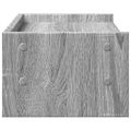 vidaXL Stojan na monitor sivý dub sonoma 42x24x16 cm kompozitné drevo