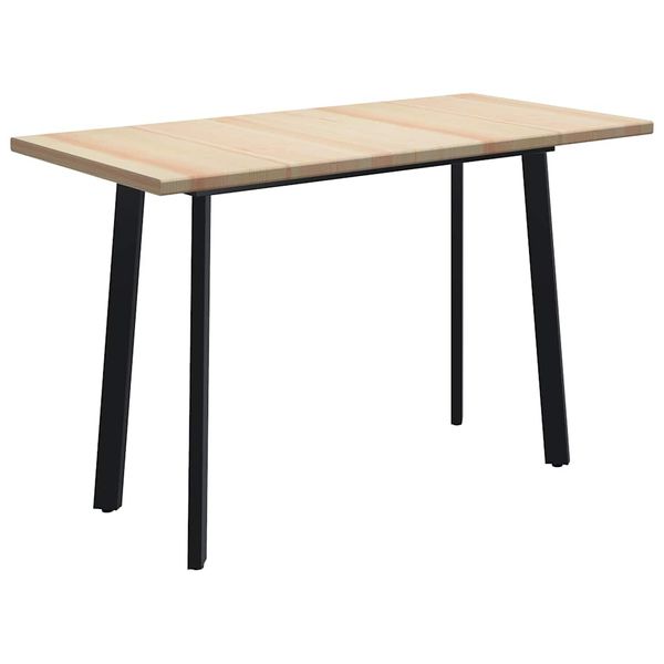 vidaXL Jedálenský stôl 120x60x76 cm borovicové drevo