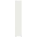 vidaXL Skrinky na CD 2 ks, biele 21x16x93,5 cm, kompozitné drevo