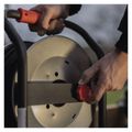 Predlžovací kábel EMOS P084505 PROFI na bubne 50 m / 4 zásuvky / čierny / guma / 230 V / 1,5 mm2