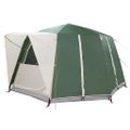 vidaXL Stan pre 6 osôb so strechou Zelená 425 x 396 x 222 cm