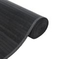 vidaXL Koberec obdĺžnikový sivý 70x200 cm bambus