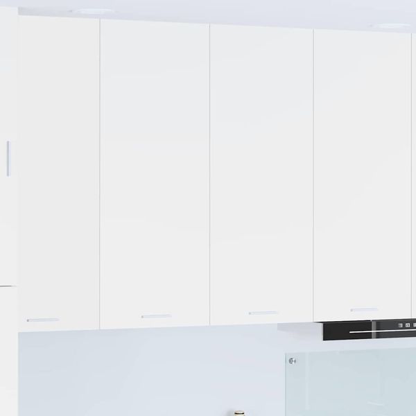 vidaXL Závesná skrinka Biela 80 x 31 x 100 cm Kompozitné drevo