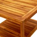vidaXL Konferenčný stolík 60x60x45 cm masívne akáciové drevo