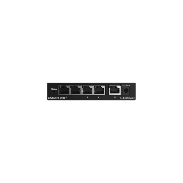 Reyee RG-ES205GC-P 5-Port Gigabit Cloud Managed POE+ Switch