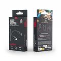 Maxlife adaptér audio MXJL-02 jack 3,5 mm - Lightning čierny