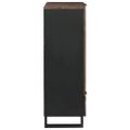 vidaXL Vysoký stolík Hnedá 60 x 33 x 100 cm mangový masív