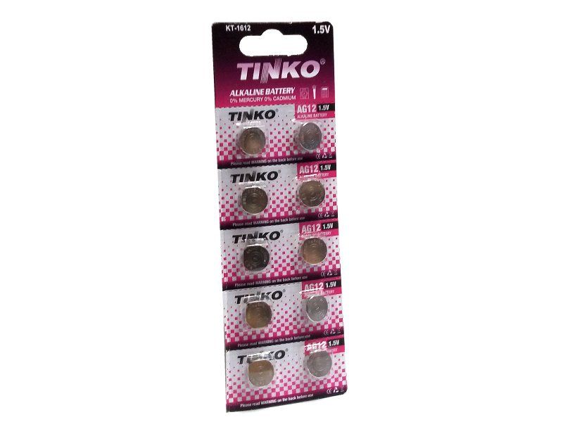 Knoflíková batéria do hodiniek G12 TINKO AG12 Alkaline