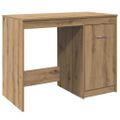 vidaXL Stôl dub artisan 100x50x76 cm kompozitné drevo