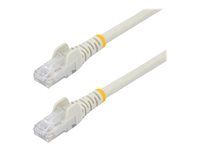Category 6 - 24AWG (N6PATC1MWH) - Patch kábel - RJ-45 (M) do RJ-45 (M) - 1 m - UTP - CAT 6 - prevedenie bez hrbolčekov - biela