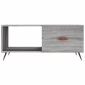 vidaXL Konferenčný stolík sivý sonoma 90x50x40cm kompozitné drevo