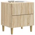 vidaXL Nočný stolík Dub sonoma 43 x 34,5 x 48 cm Kompozitné drevo