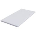 vidaXL Matracový topper z pamäťovej peny 90 x 190 cm Thick Mäkký Biela