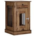 vidaXL Nábytok pre psa Staré drevo 50 x 47,5 x 80 cm Kompozitné drevo
