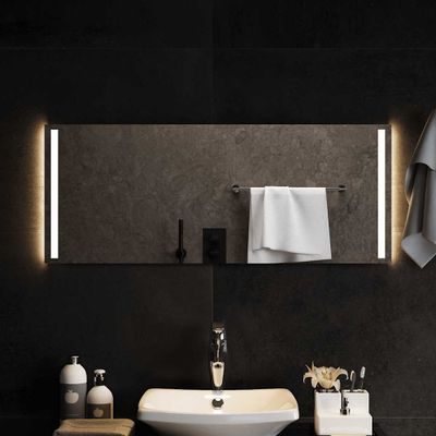 vidaXL LED kúpeľňové zrkadlo 100x40 cm