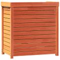 vidaXL Stôl na presádzanie s policami hnedý 82,5x50x86,5 cm borovica