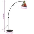 vidaXL Podlahová lampa 25 W viacfarebná 150 cm E27