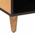 vidaXL Úložné skrine Hnedá 80 x 33,5 x 46 cm Masívne mango drevo