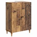 vidaXL Servírovacia skriňa Staré drevo 66 x 34,5 x 90 cm