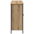 vidaXL Servírovacia skriňa Remeselný dub 100 x 33 x 75 cm