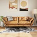 vidaXL Koberec čiernobiely 120x170 cm zebra umývateľný