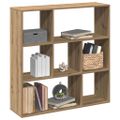 vidaXL Rozdeľovacia knižnica dub artisan 102x29x103,5 cm kompoz.drevo