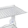 vidaXL Kŕmidlá pre vtáky na okno 2 ks akrylové 30x12x15 cm