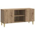 vidaXL TV skrinka 102 x 34,5 x 50 cm Dub artisan Kompozitné drevo