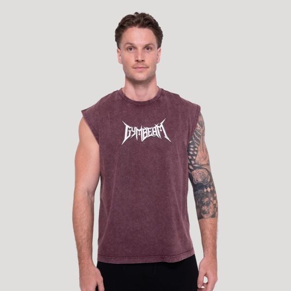 Tielko Spike Burgundy - GymBeam, veľkosť L