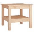 vidaXL Konferenčný stolík 45x45x40 cm masívne borovicové drevo