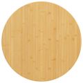 vidaXL Stolová doska Ø70x2,5 cm bambus