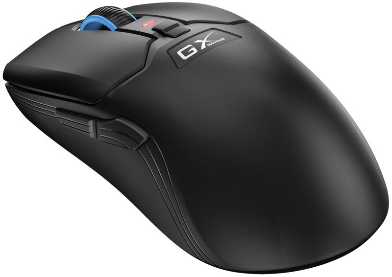GENIUS GX GAMING Scorpion M8300 Lightweight/ bezdrátová/ duální BT+2,4Ghz/ Copilot/ 4800 dpi/ USB/ 6tlačítek/ černá Herní myš, Bluetooth 5.0 + 2.4GHz, optický senzor 4800 DPI, 6 tlacítek, 59g, dobíjecí USB-C, cerná
