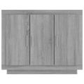 vidaXL Komoda sivý dub sonoma 92x35x75 cm spracované drevo