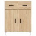 vidaXL Vysoká skrinka dub sonoma 69,5x34x180 cm spracované drevo