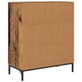 vidaXL Servírovacia skriňa Staré drevo 69,5 x 33 x 82 cm