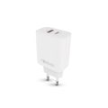 Nabíjačka Forever TC-09-33AC GaN PD QC 1x USB-C 1x USB 33W biela