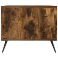 vidaXL Konferenčný stolík Dymový dub 90 x 50 x 40 cm Kompozitné drevo