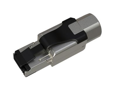 Konektor MPTL RJ45 CAT5E STP samorezný SXRJ45-5E-STP-BK-SA-N