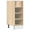 vidaXL Spodná skrinka "Riga" dub sonoma 30x44,5x81,5 cm