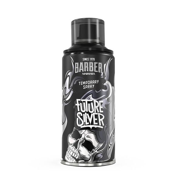 Strieborný sprej na vlasy MARMARA BARBER Temporary spray Future silver 150 ml