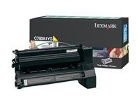 Žltá - originálna - kazeta s farbivom LCCP, LRP - pre Lexmark C780dn, C780dtn, C780n, C782dn, C782dtn, C782n, X782e