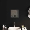 vidaXL LED kúpeľňové zrkadlo 30x30 cm